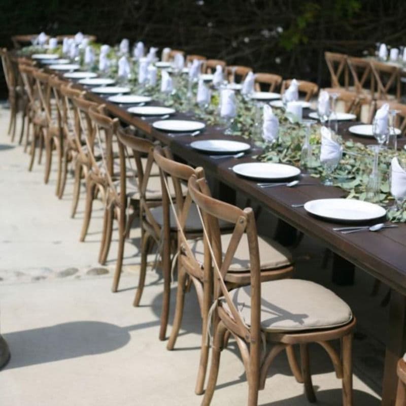 Cross Back Chair rental alternate