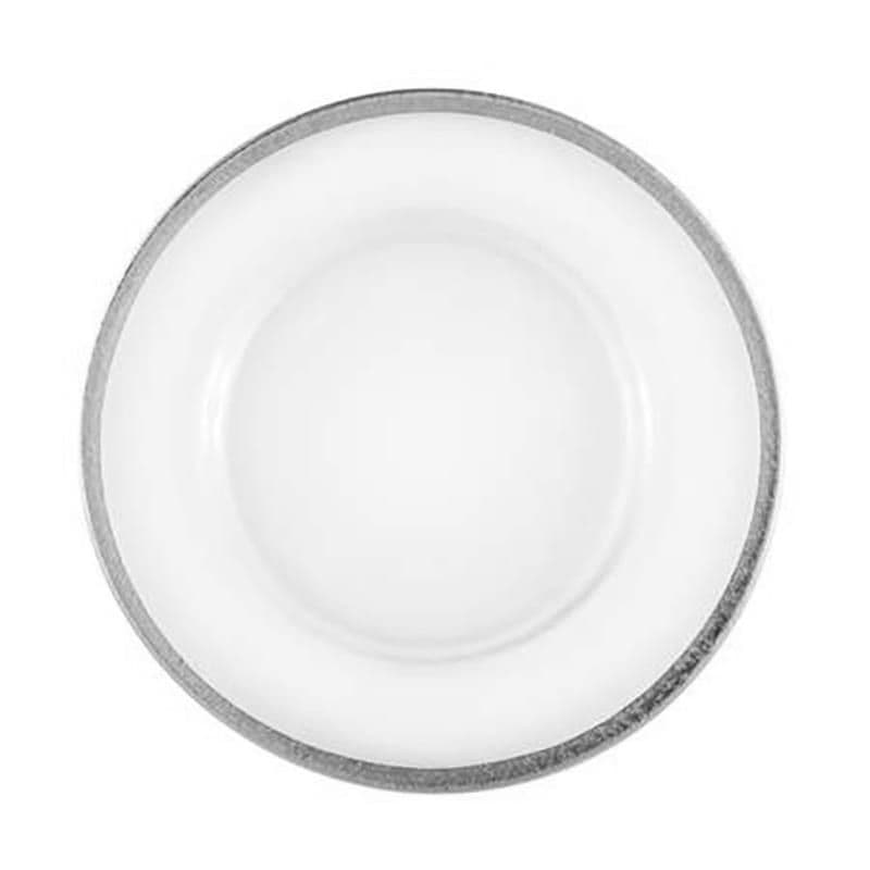 Rimmed Glass Charger rental alternate