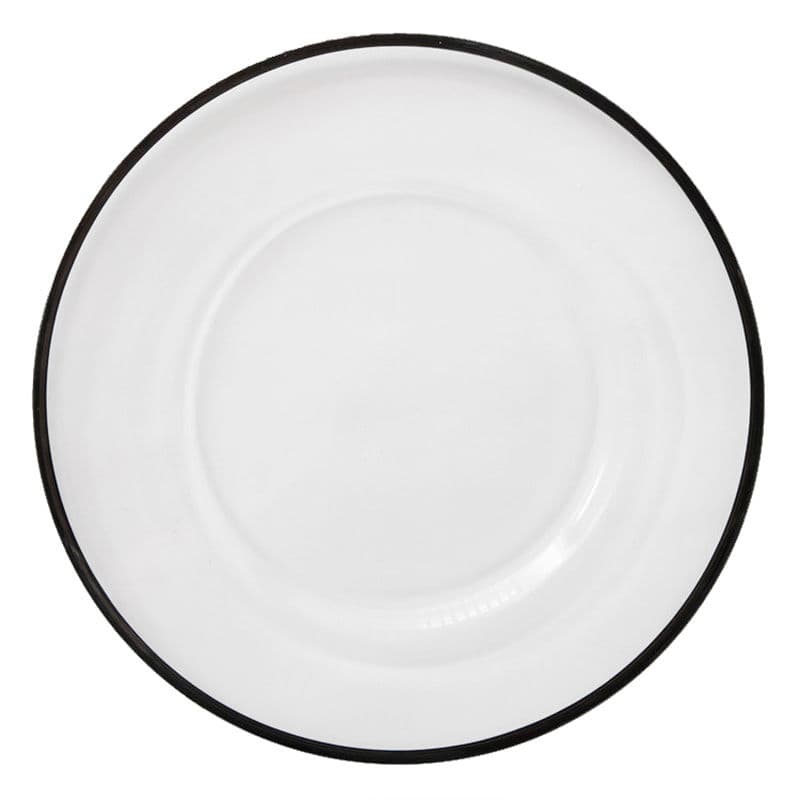 Rimmed Glass Charger – photo 3