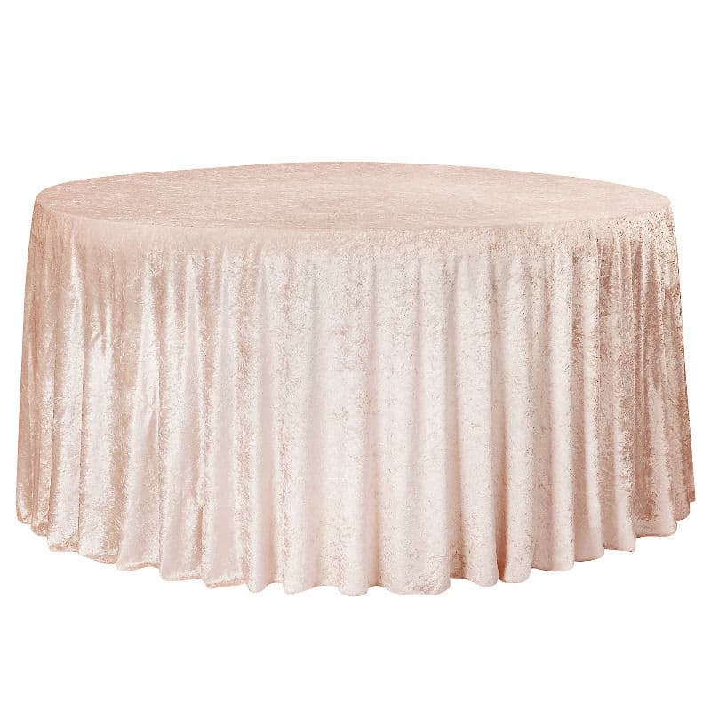 Round Velvet Table Cloth rental