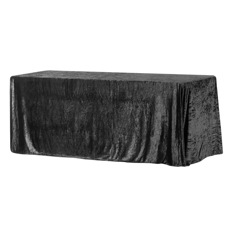 Rectangular Velvet Table Cloth rental for weddings and events in San Diego, California