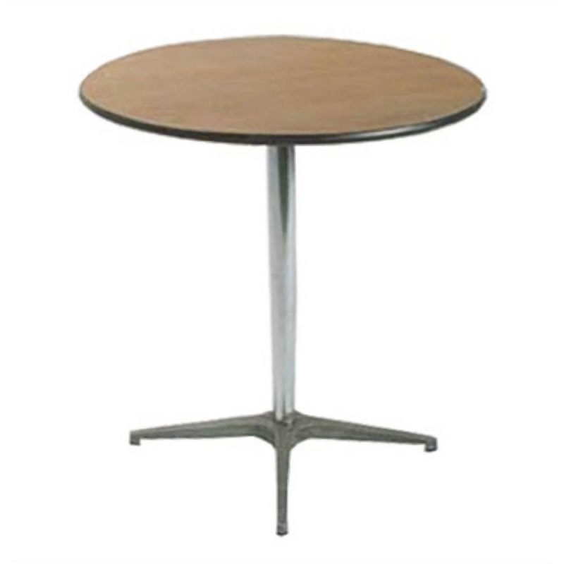 Wooden Cocktail Table - Lowboy rental for weddings and events in San Diego, California