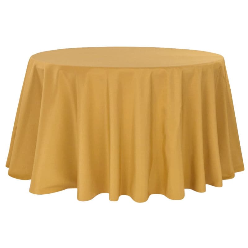 Round Polyester Table Cloth rental alternate
