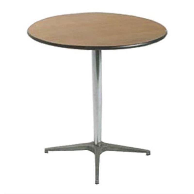 Wooden Cocktail Table - Highboy rental for weddings and events in San Diego, California